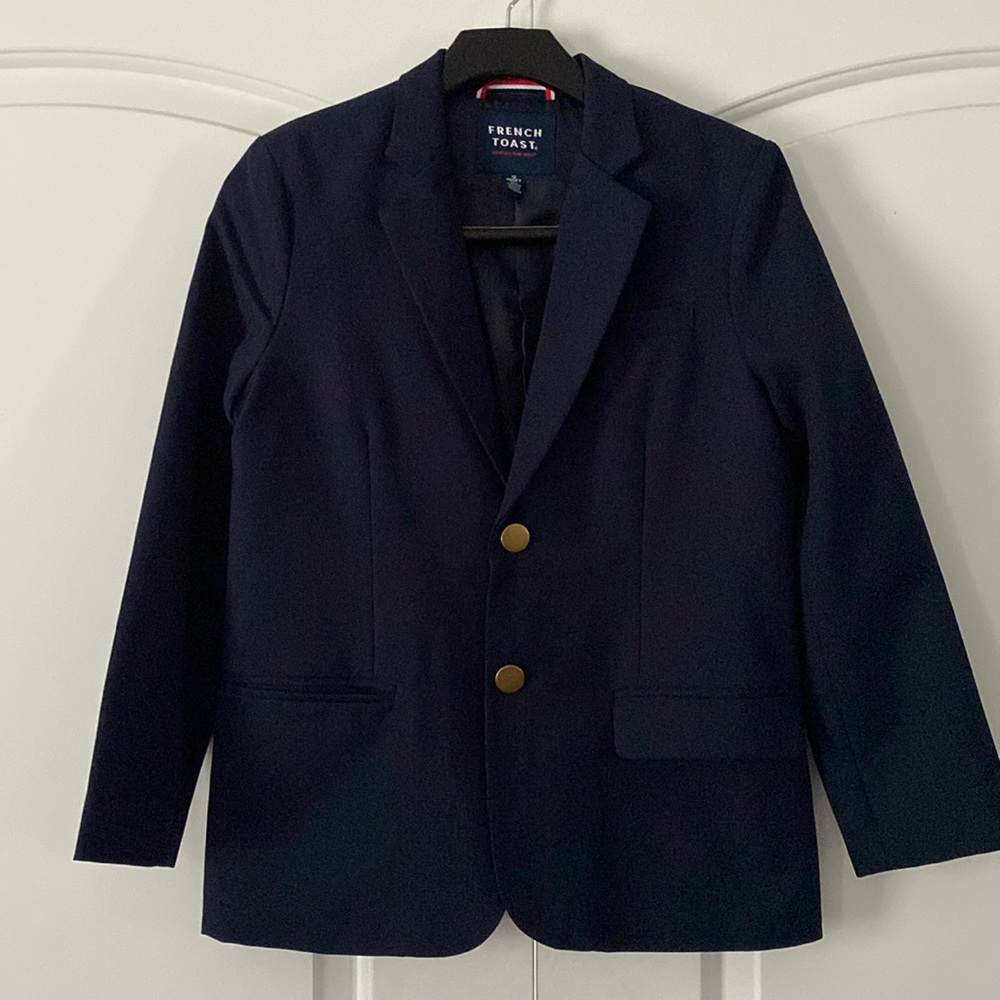 Boy blazer navy